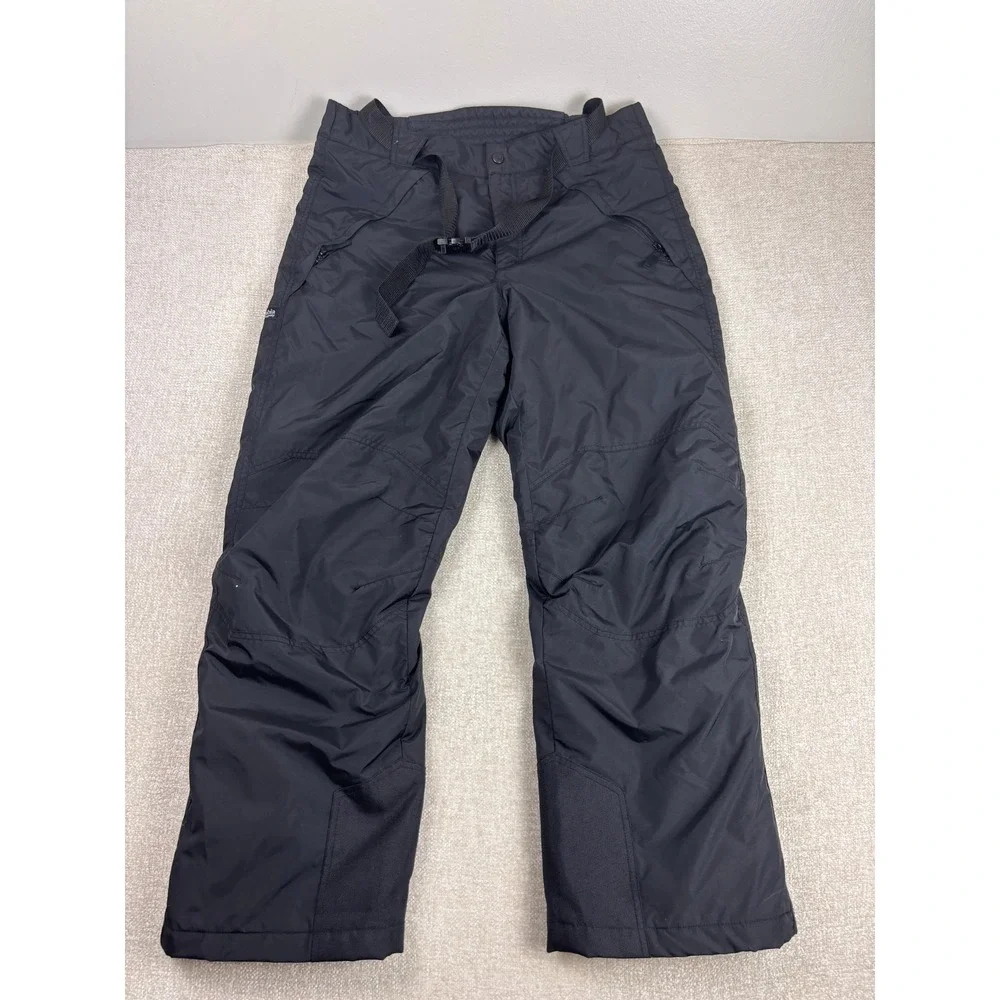 Columbia Mens XL Black Insulated Snow Pants Ski Snowboard Winter Outdoor